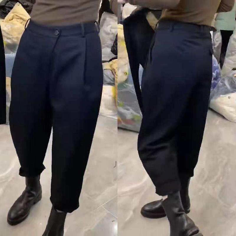 好货欧洲站欧货2026春款新款气质宽松哈伦休闲抵挡裤垮裤奶奶裤潮