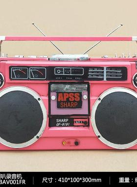 复古怀旧收录音机模型欧式