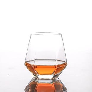 新品无铅威士忌杯 ins风网红思慕雪杯椭圆玻璃杯慕斯杯果汁杯玻璃