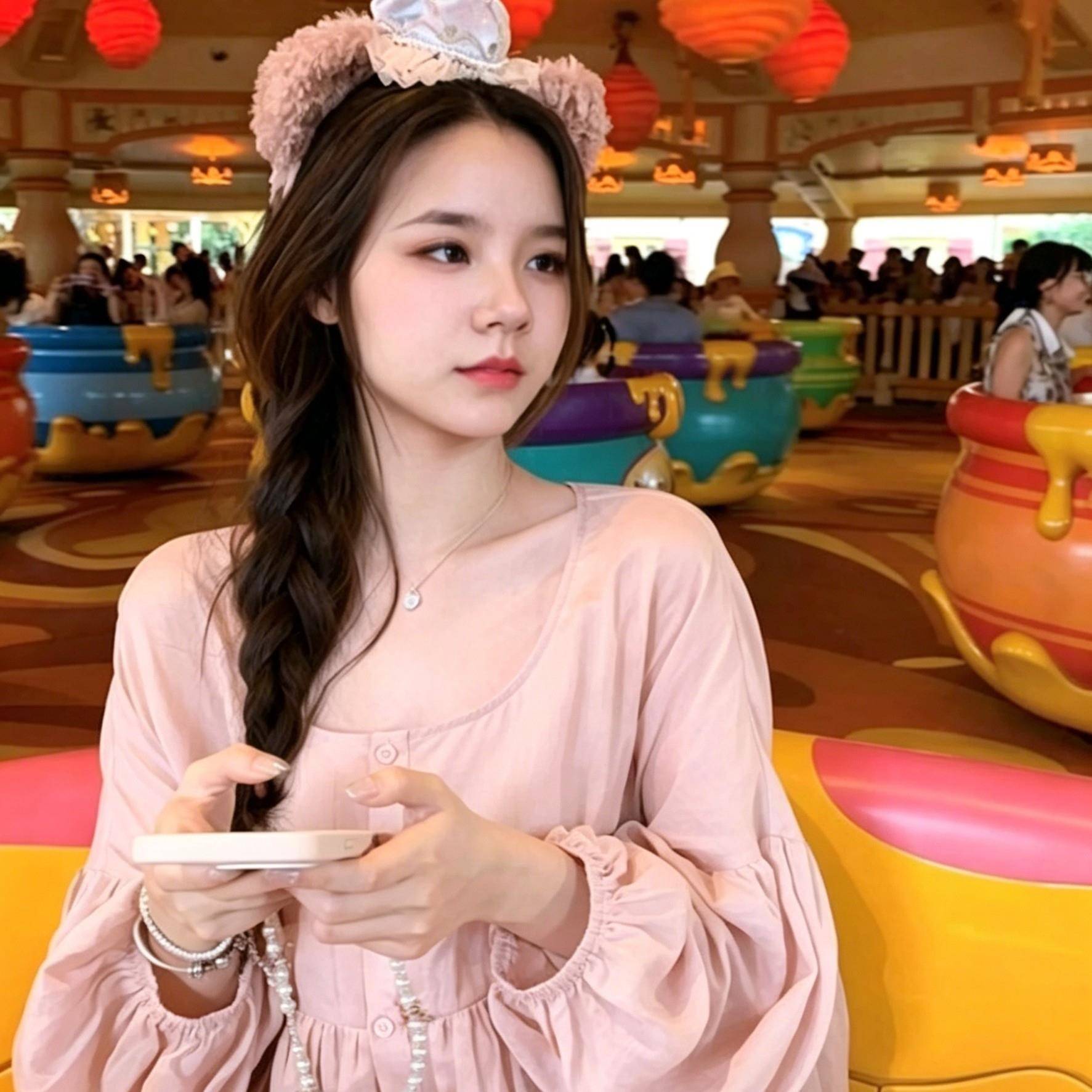好货春季粉色衬衫女灯笼袖中长款衬衣女高级感轻奢减龄洋气娃娃衫