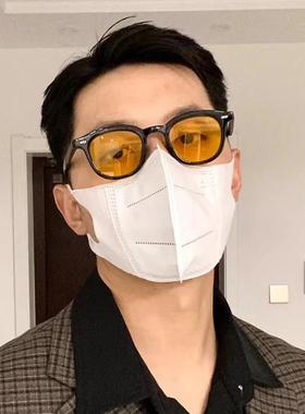 近视有色眼镜韩版潮ins风