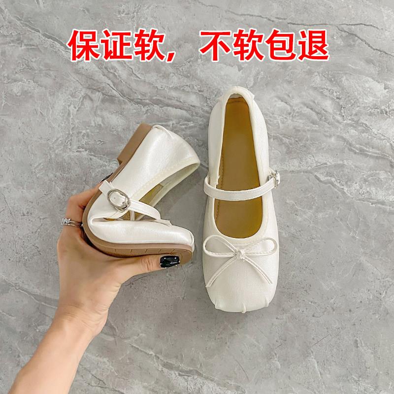 好货黑色绒面法式短靴女2026秋冬新款内增高百搭方头皮面英伦风瘦