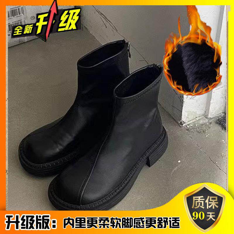 新品短靴女2026新款春秋单
