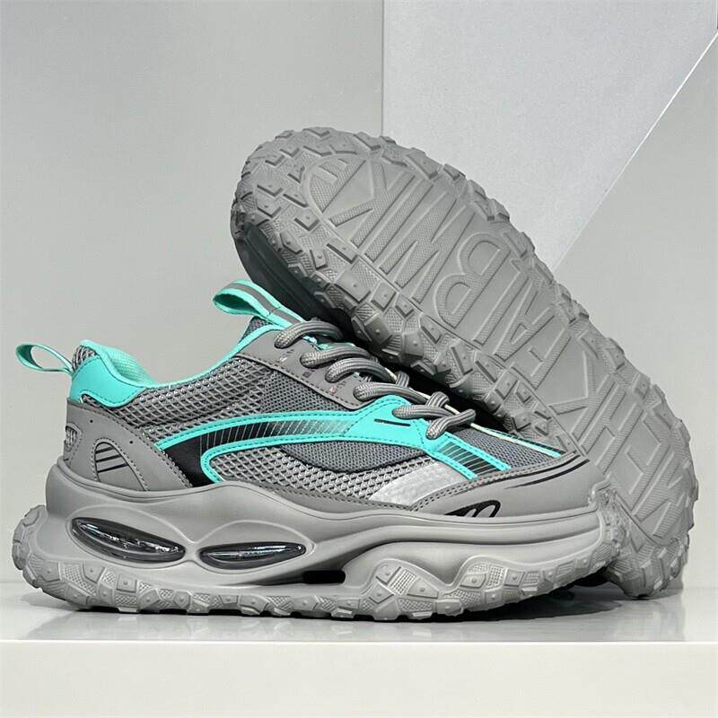 新品欧洲站轻奢时尚气垫厚底增高老爹鞋夏季透气网面运动休闲鞋子