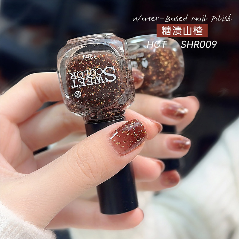 sweetcolor深红色速干免烤指甲油可撕拉亮油脚趾甲 健康0毒 12ml,彩妆/香水/美妆工具,指甲油,淘宝优惠券,粉丝福利购,淘宝优惠卷