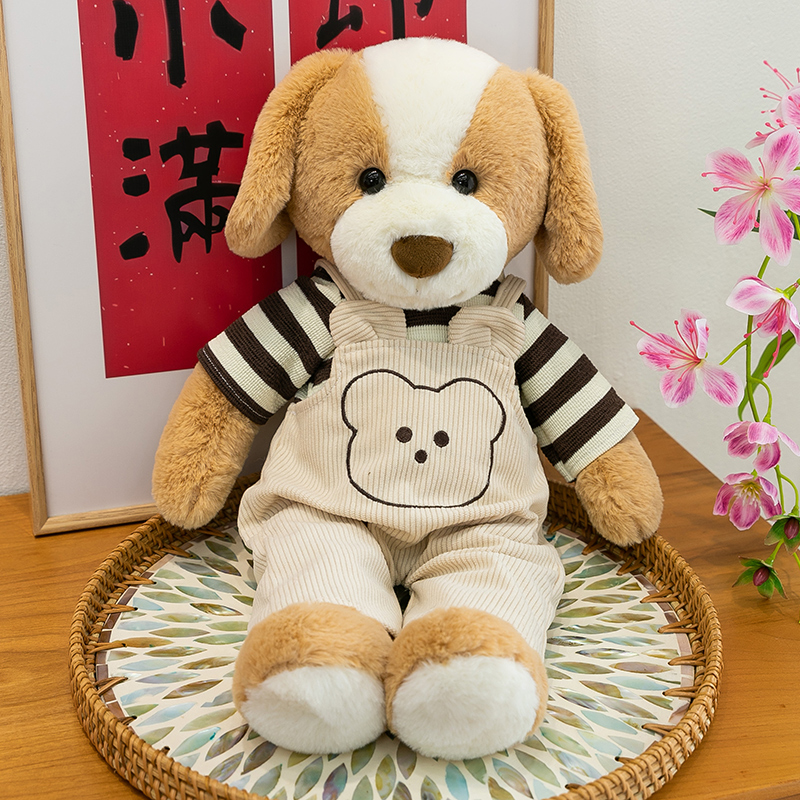 可爱珍妮动物公仔仿真小象兔熊安抚玩偶毛绒玩具抱枕礼物大号娃娃