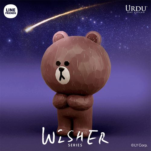 布朗熊手办礼物专属版