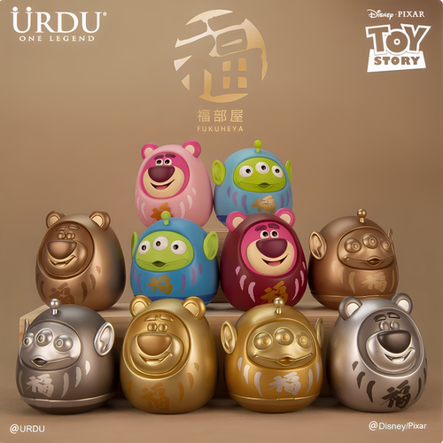 URDU迪士尼草莓熊三眼仔达摩盲盒