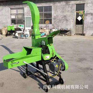 加厚機身更耐用 大功率高噴每小時產量6噸鍘草揉搓機
