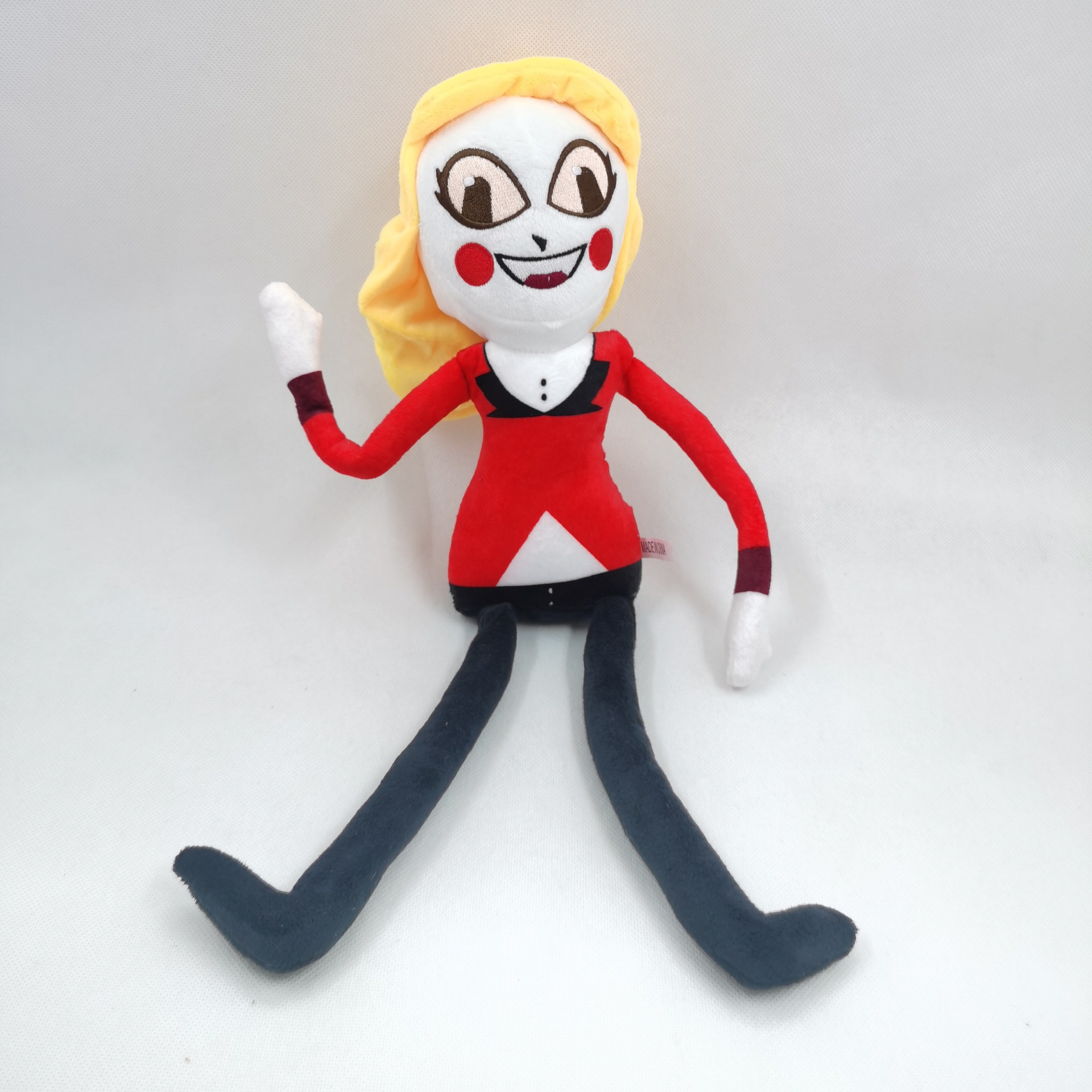 新品hazbin hotel极恶老大公仔礼物地狱客栈小丑毛绒玩具