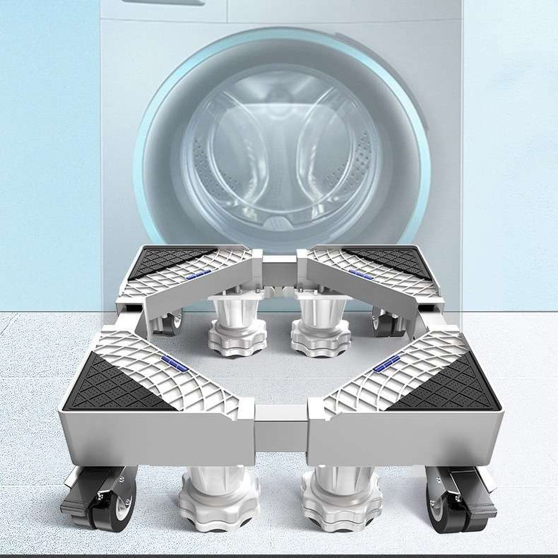 全自动移动万向轮加高托架滚筒波轮减震置物架洗衣机专用底座