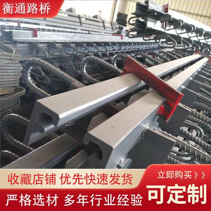 公路桥梁伸缩缝C40型d80型160伸缩缝模数式伸缩缝毛勒缝胶条