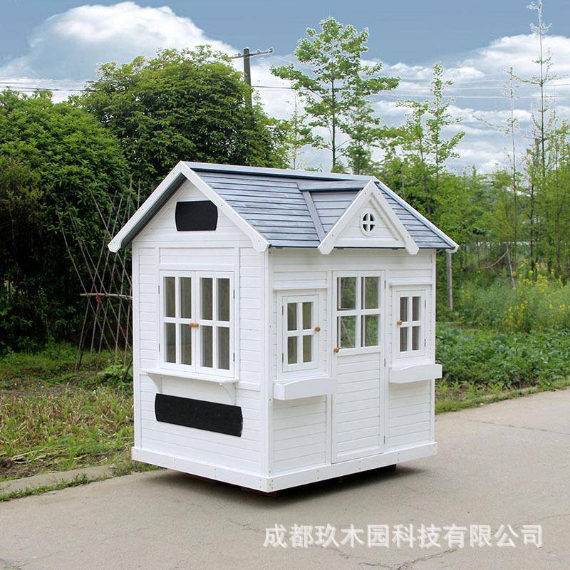 木制儿童大型玩具户外木屋小树屋儿童游乐房子庭院游戏屋游戏房大