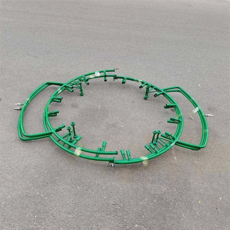 鸿聚牌旋转式管道火焰加热器管道预热器大管径管子焊接预热设备