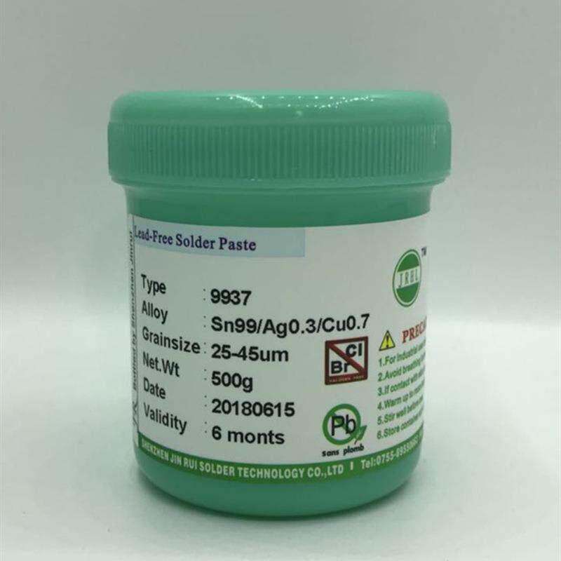 高温锡浆锡银铜Sn99Ag0.3Cu0.7贴片锡膏熔点217度含银焊锡膏高温