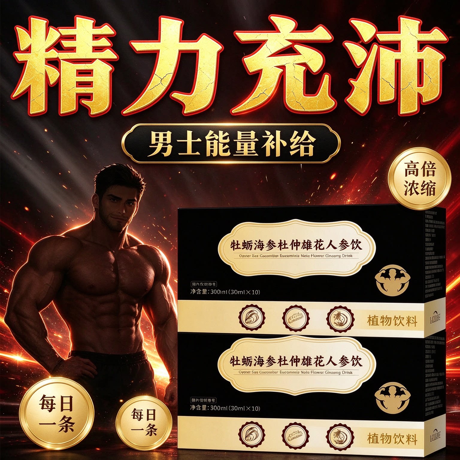 桐丹堂雄花饮营养滋补男士活力