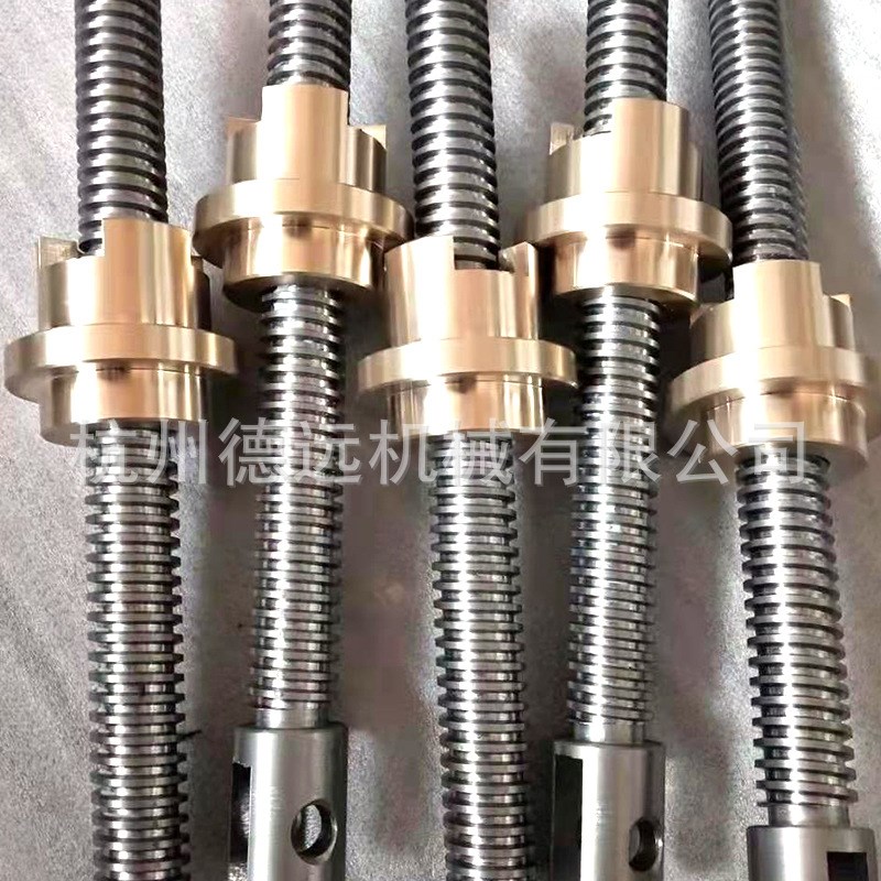 304不锈钢3D打印机T型丝杆T8丝杆步进电机丝杆梯形丝杆配螺母丝杠