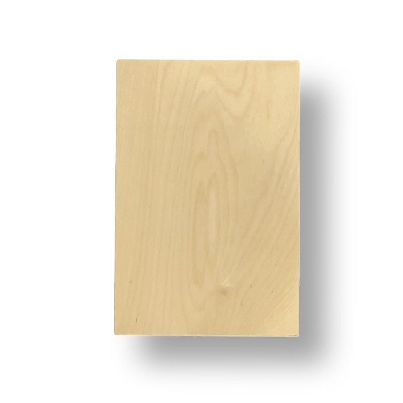 桦木海洋板木饰面板原木色木纹免漆木皮板阻燃防火板uv贴面板柜子