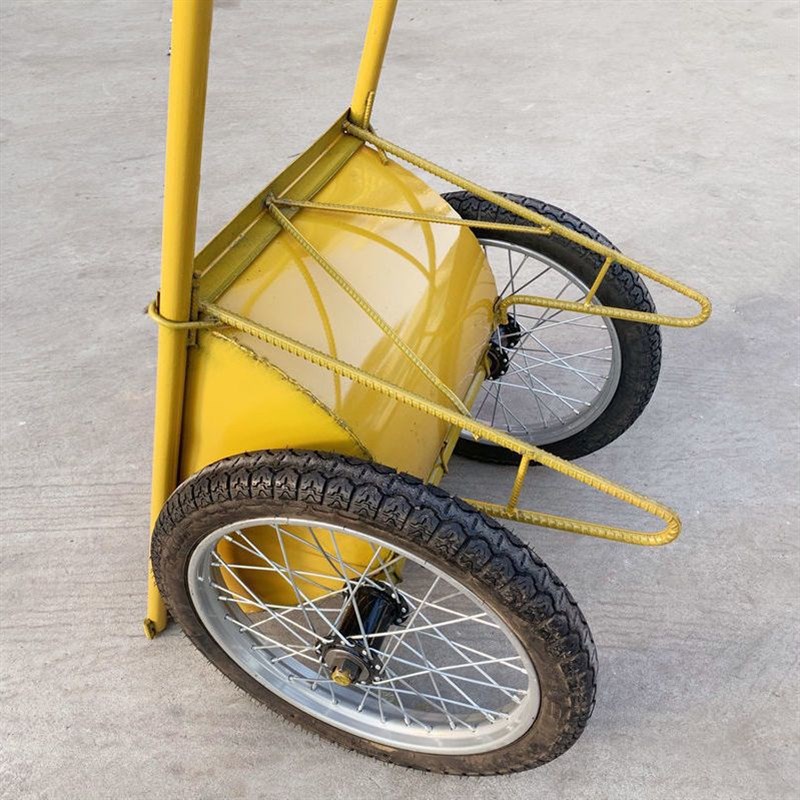 翻斗车劳动工地小推车两轮手推搬运车建筑家用垃圾拉货灰斗车轮胎