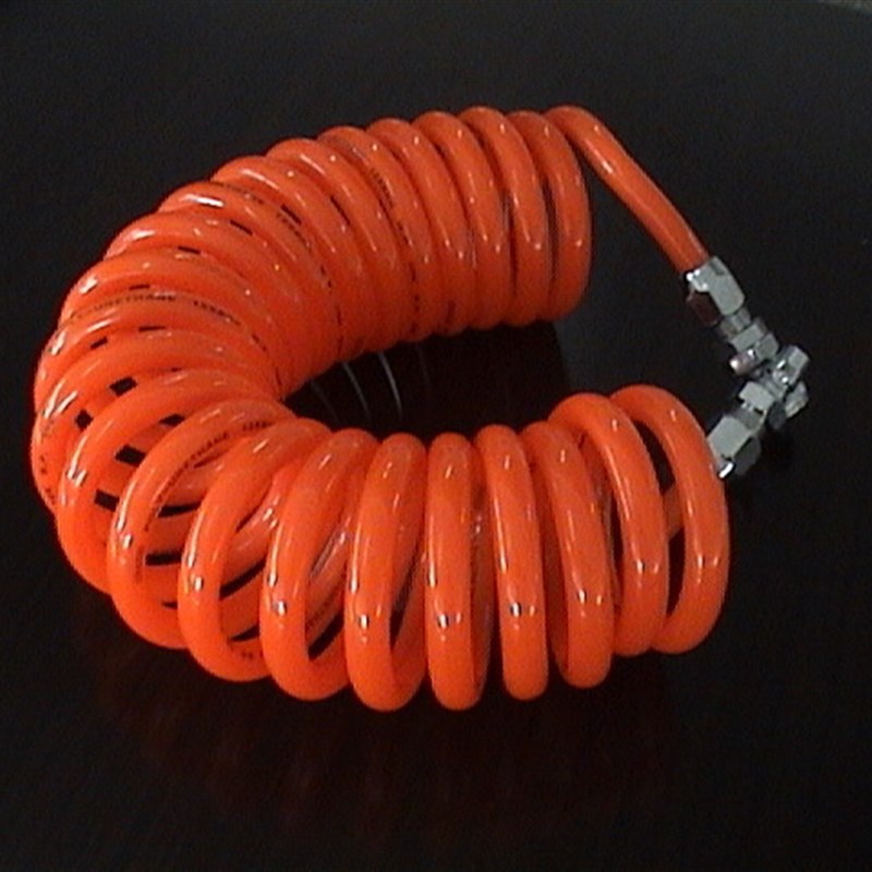 进口产料PU16*12-3米弹簧管 伸缩管 气动软管 螺旋气管 气动元件