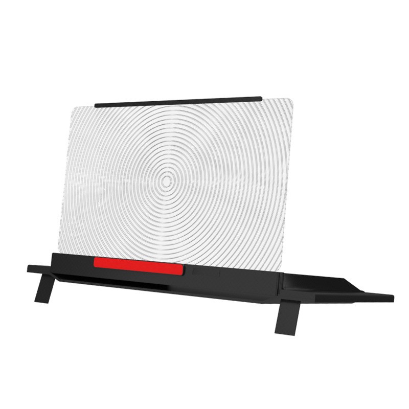 抽拉式横竖屏通用放大器3d高清12寸手机屏幕放大器桌面支架带遥控