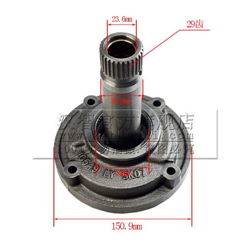 叉车行走泵适配林德1283叉车配件变速箱补油泵齿轮油泵供油泵总成