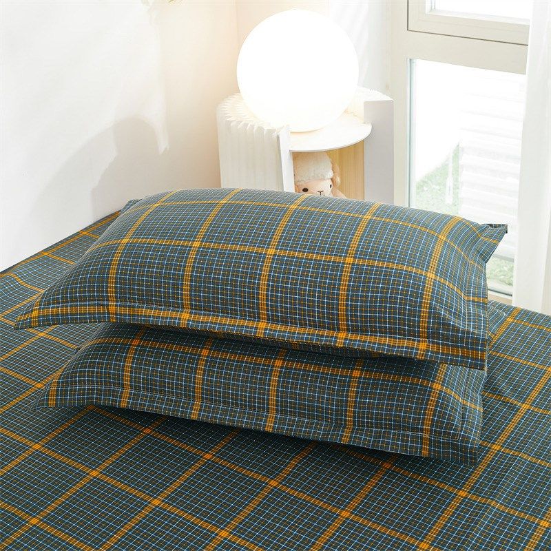 学生宿舍六件套亲肤棉床单被套磨毛床单三件套寝室床上用品被褥套