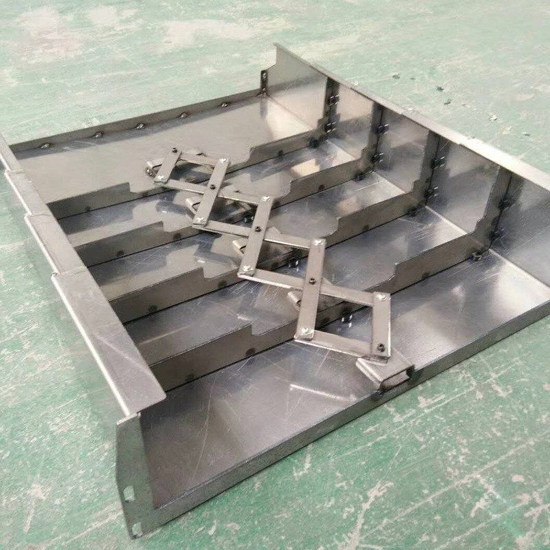 一字伸缩钢板防护罩 伸缩式冷板防尘罩 数控机床拉筋导轨防护罩,标准件/零部件/工业耗材,防护罩/风琴罩,淘宝优惠券,粉丝福利购,淘宝优惠卷
