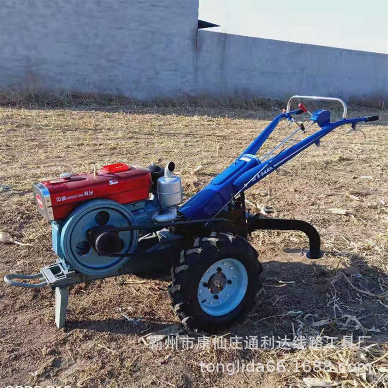 SF-01电力拉缆8T二轮拖拉机牵引机 5吨手扶绞磨卷扬机