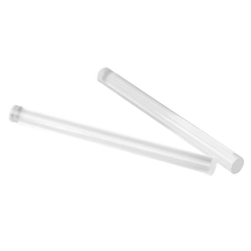 彩色亚克力棒有色有机玻璃棒实心圆棒直径1-50mm水晶导光棒光墙棒