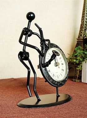 家居市场 音乐铁人时钟 金属铁艺钟表 时尚家居装饰钟表 C24系列