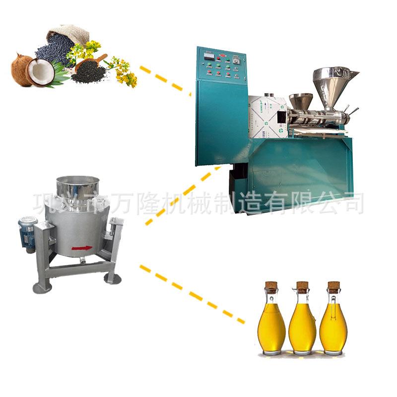 螺旋榨油机全自动花生大豆榨油机油菜籽葵花籽核桃油螺旋榨油机