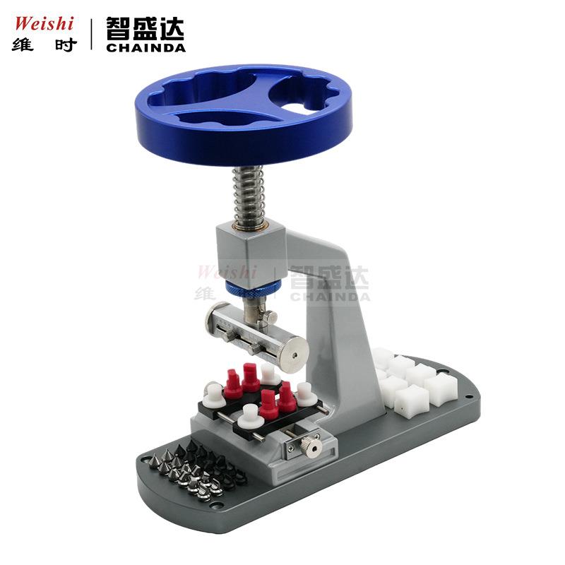 修表5700开表器台式开关螺纹牙锁底机开底器旋转卡槽后盖工具