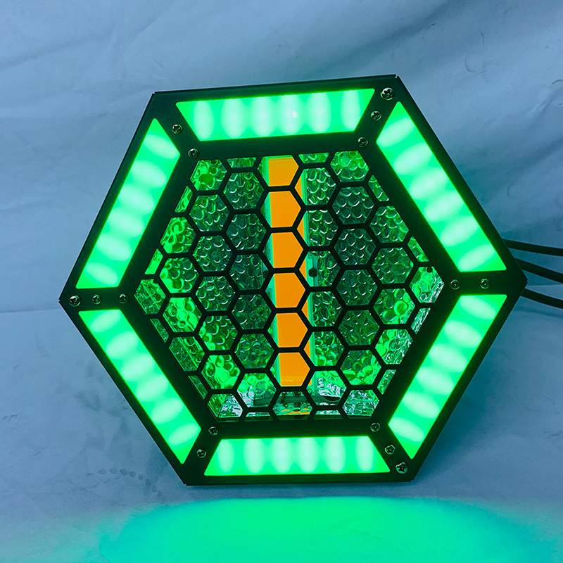 LED三合一像素复古灯辅光款单颗1*60W RGB舞台曝光闪光染色效果