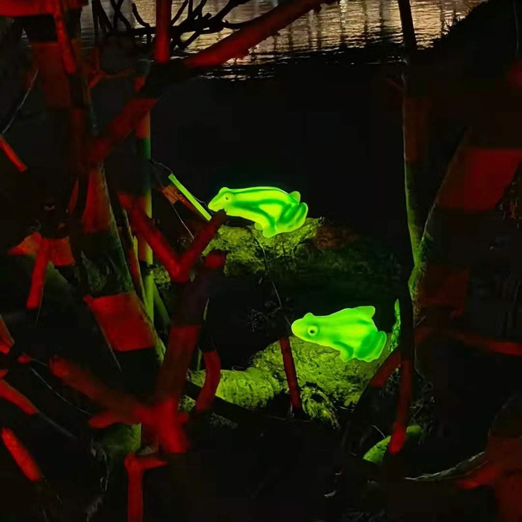 太阳能青蛙灯户外防水亮化装饰氛围景观农庄花园草坪景观动物灯