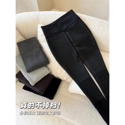 分段压力连裤袜显瘦灰色