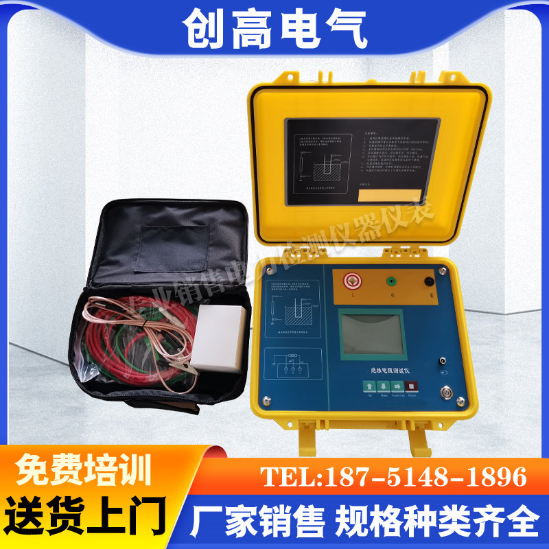 绝缘电阻测试仪5KV10KV电动兆欧表摇表吸收比数字高压5000V10000V图片