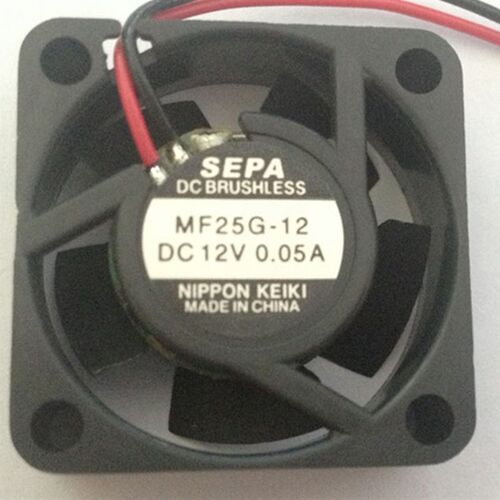 日本 SEPA 12V 0.05A 2.5厘米 2510 精密微型轴承风扇 MF25G-12