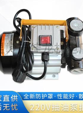 电动交流抽柴油机油泵YB60550W大流量220V电动机