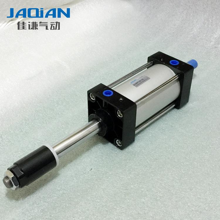 生产可调气缸SCJ双出可调行程气缸SCJ80*100-50质好