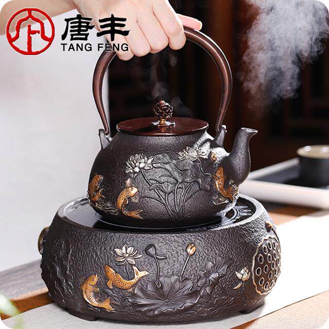 铁壶铸铁茶壶煮茶壶铸铁壶泡茶烧水壶电陶炉煮茶器铁茶壶日式