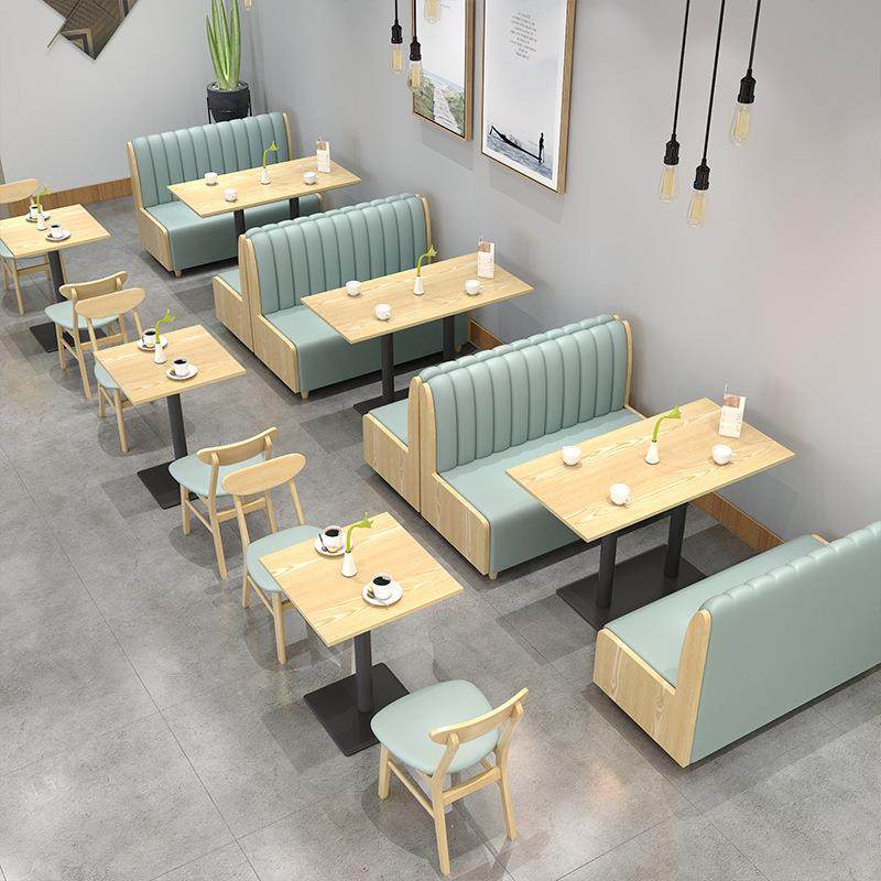 简约休闲奶茶甜品小吃店主题卡座沙发汉堡店餐厅实木卡座桌椅组合,特色手工艺,其他特色工艺品,淘宝优惠券,粉丝福利购,淘宝优惠卷