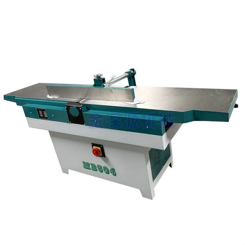 拼板木材菜板拼缝MB523524B台式重型斜口压刨木工斜口刨平面刨床