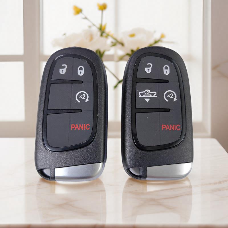 适用道奇RAM4键5键智能汽车钥匙遥控GQ4-54T智能卡