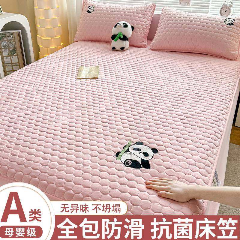 新款大豆夹棉床笠单件榻榻米床罩床垫保护套防尘防滑床单套三件套,特色手工艺,其他特色工艺品,淘宝优惠券,粉丝福利购,淘宝优惠卷