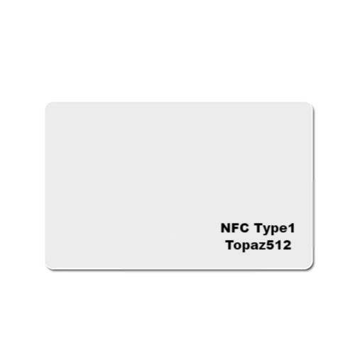 NFC Forum T1T Tyep1 Topaz 512 可读写NDEF格式NFC测试白卡