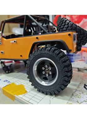 RC1.9寸金属轮毂轮胎90*37.5mm百路驰轮胎 美嘉欣h12y h12y+ H12P