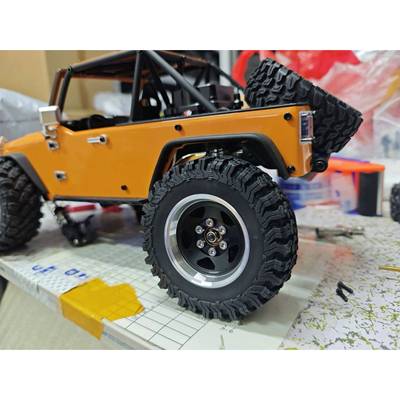 RC1.9寸金属轮毂轮胎90*37.5mm百路驰轮胎 美嘉欣h12y h12y+ H12P