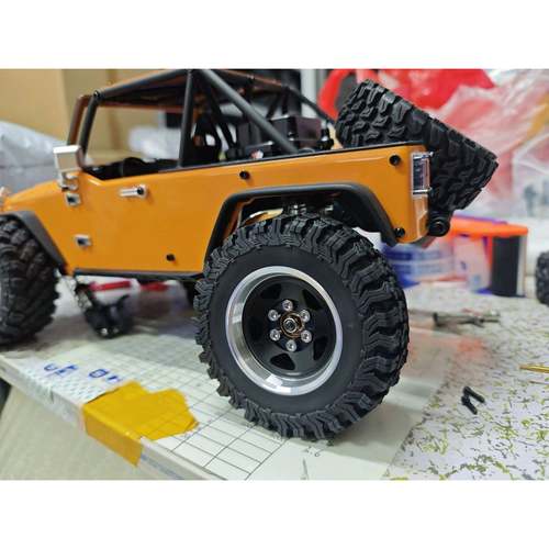 RC1.9寸金属轮毂轮胎90*37.5mm百路驰轮胎 美嘉欣h12y h12y+ H12P