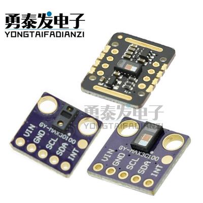 MAX30100模块 MAX30102模块血氧手腕心率脉搏检测心跳传感器模块